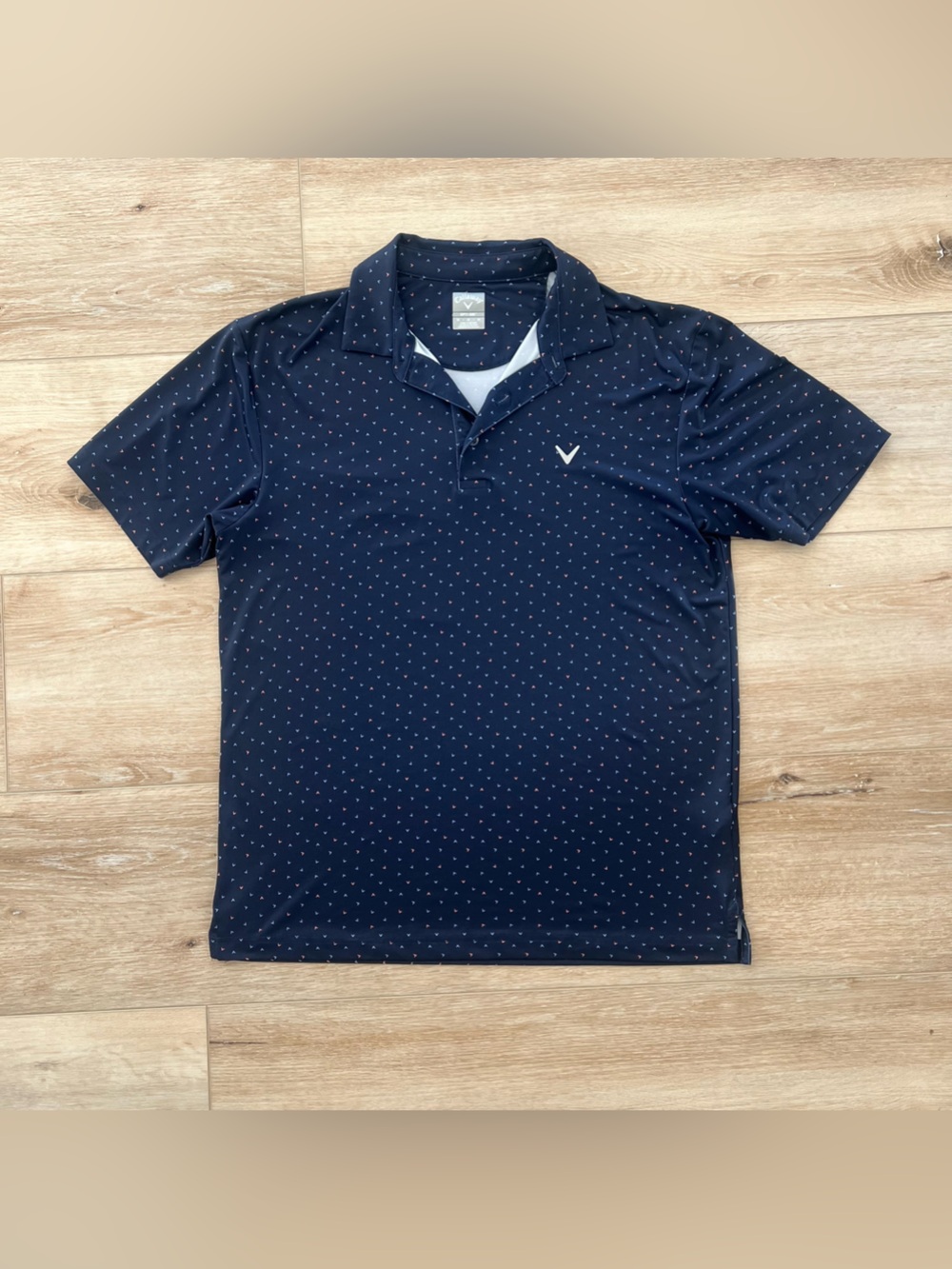 NWOT Callaway printed golf polo